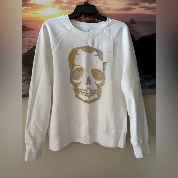 Zadig&Voltaire/Women/Upper Skull Sweater/White/ M/NWT - Picture 1 of 5